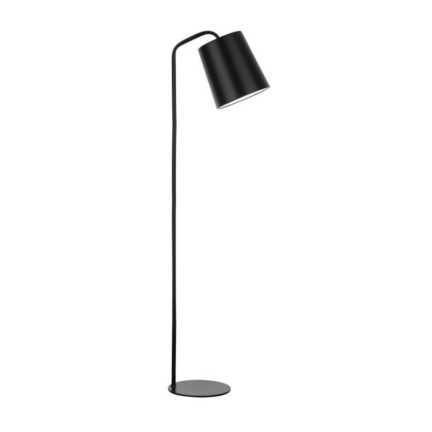 Nova Luce Stabile - lampadaire - 188 cm - noir et blanc