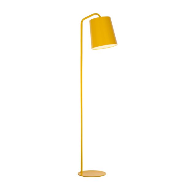 Nova Luce Stabile - lampadaire - 188 cm - jaune et blanc