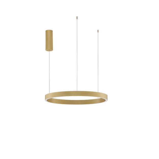 Nova Luce Elowen - lampe suspendue - Ø 60 x 150 cm - 60W dimmable LED incl - gold