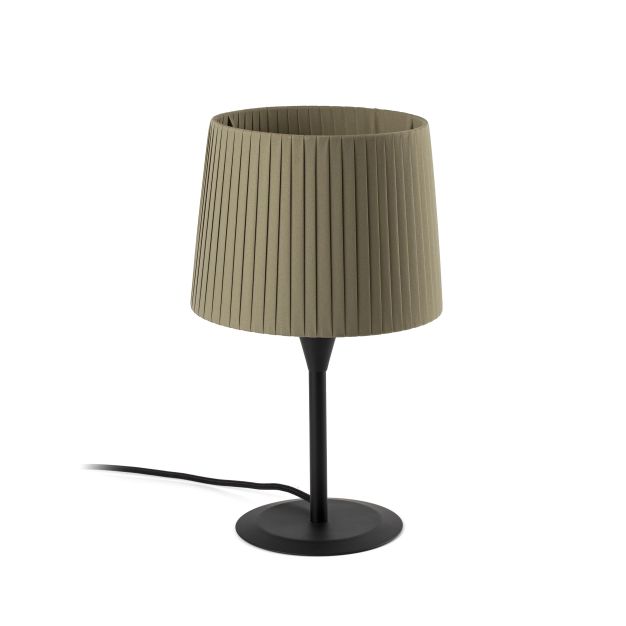 Faro Samba - lampe à poser - Ø 25 x 49,5 cm - vert et noir