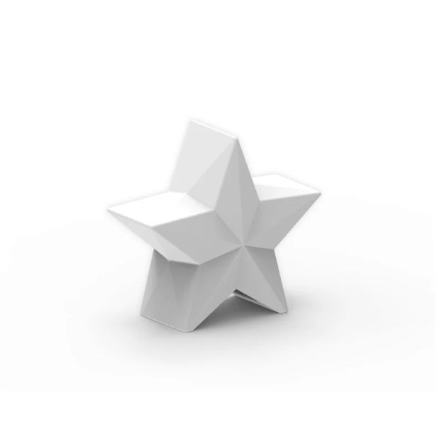 New Garden Nova 45 Christmas Star - lampe à poser - 46 x 42,6 x 22,5 cm - 8W LED incl. - blanc