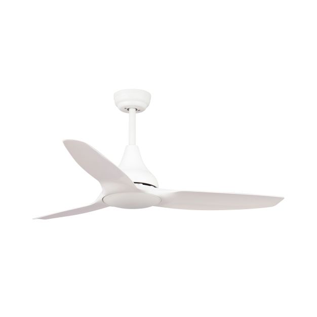 Nova Luce Samoa - ventilateur de plafond avec lumière et télécommande - Ø 122 x 48 cm - 18W LED incl. - blanc