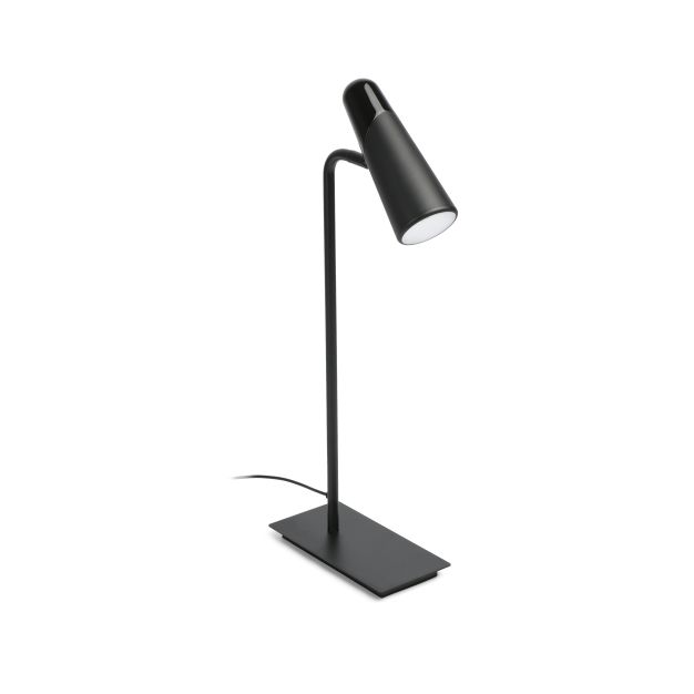 Faro Lao - lampe de table - 16 x 8 x 43 cm - 4W LED incl - noir mat