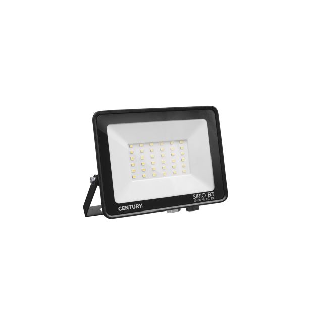 Century Italia Sirio Bassa Tensione - spot basse tension 12-36V DC - 15,5 x 2,4 x 12,5 cm - 30W LED incl. - IP65 - noir