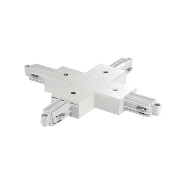 Nordlux Link X-Connector - accessoires pour rails - 17,2 x 17,2 x 1,8 cm - blanc