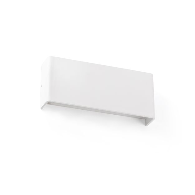 Faro Nash - applique murale - 21 x 4 x 9 cm - 8W LED incl - blanc mat