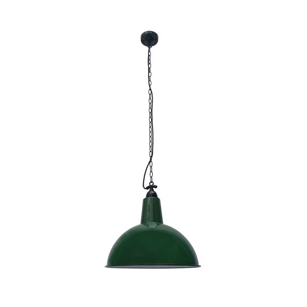 Faro Lou - lampe suspendue - Ø 52 x 51 cm - vert brillant