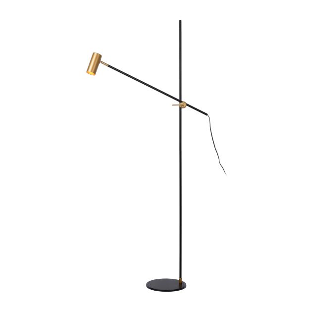 Lucide Philine - lampadaire - 66 x 66 x 165 cm - noir