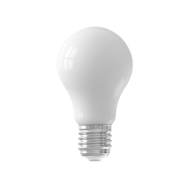 Ampoule à filament LED Calex - Ø 6 x 10,5 cm - E27 - 4W dimmable - 2700K - verre laiteux