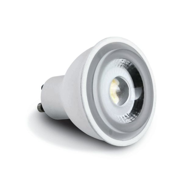 ONE Light MR16 GU10 COB LED Dimmable - Ø 5 x 5,5 cm - GU10 - 6W dimmable - 4000K - blanc