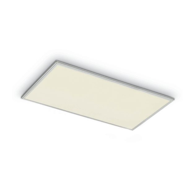 ONE Light Rectangular Panels - plafonnier / suspension - 119,5 x 59,5 x 2 cm - 60W LED dimmable incl. - blanc - couleur de lumière blanc froid