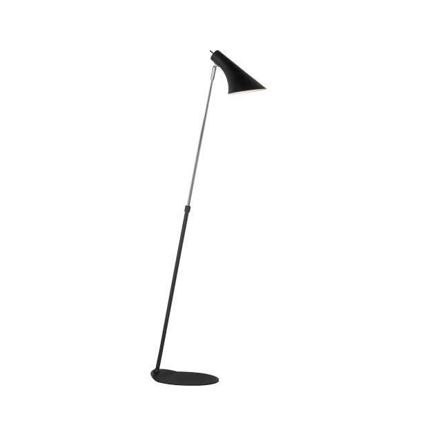 Nordlux Vanila - lampadaire - 129 cm - noir