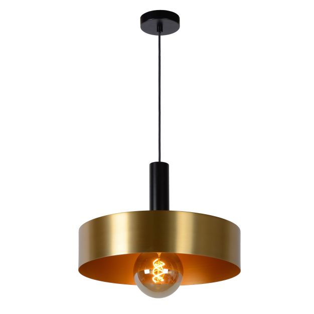 Lucide Giada - lampe suspendue - Ø 40 x 163 cm - or mat