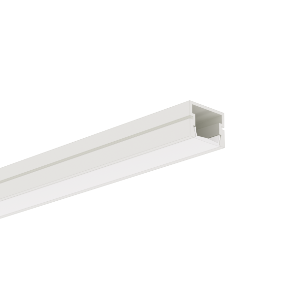 Klus PDS-4-PLUS - Profilé LED - 1,6 x 1,2 cm - blanc