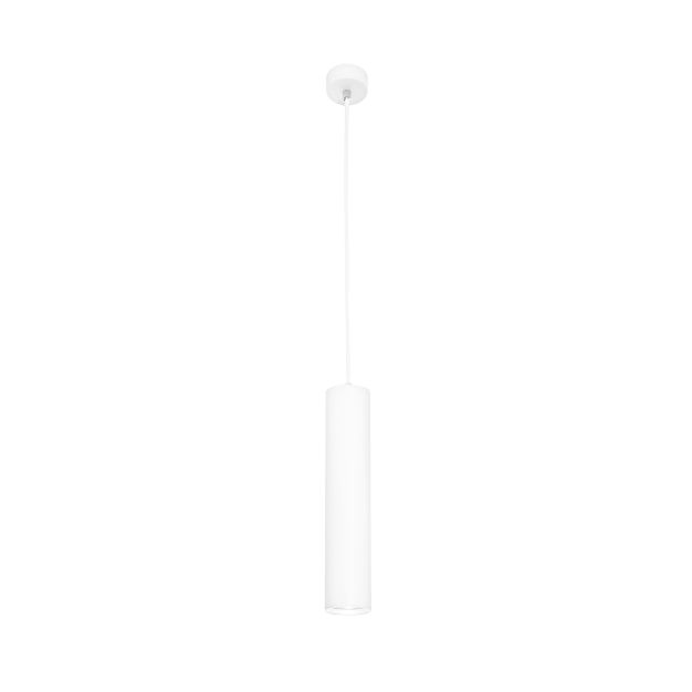 Nova Luce Gia - lampe suspendue - Ø 6 x 170 cm - blanc