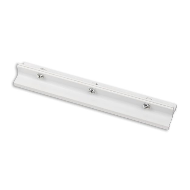 Maxlight - support de rail long pour connecter et suspendre des rails - 18 cm - blanc