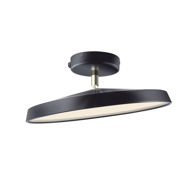 Design for the People Kaito Pro 40 - plafonnier - Ø 40 x 11,7 cm - 24W LED dimmable incl. - noir