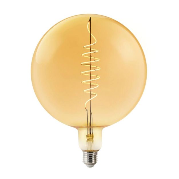 Nordlux Smart LED bulb - éclairage intelligent - Ø 20 x 26 cm - E27 - 4,7W - fonction de gradation via l'application - ambre