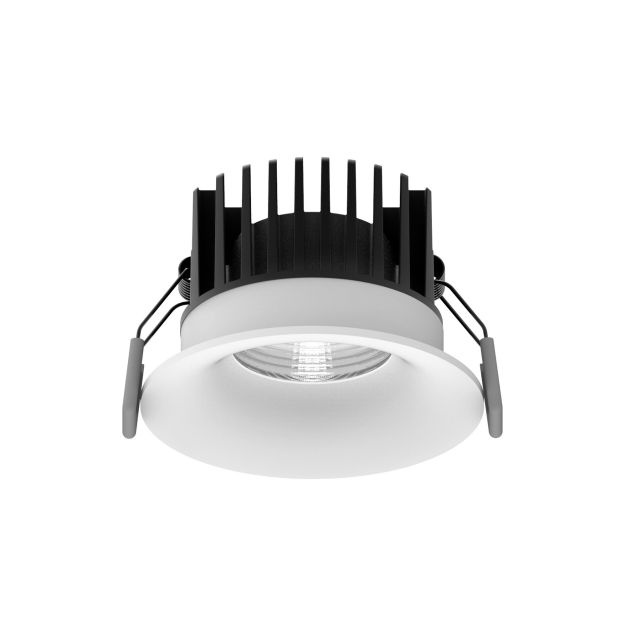 Nova Luce Blade - spot à encastrer - Ø 85 mm, Ø 80 mm à encastrer - 12W LED incl. - IP65 - blanc