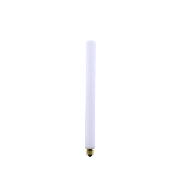 Segula Ampoule LED - Ambient Line - dim to warm - Ø 3,2 x 40 cm - E27 - 6,2W dimmable - 2700K à 2000K - verre laiteux