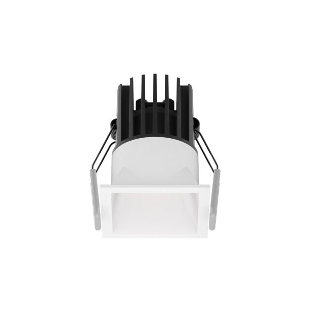 Nova Luce Bree - spot à encastrer - 56 x 56 mm, 50 x 50 mm encastré - 7W LED incl. - IP32 - blanc