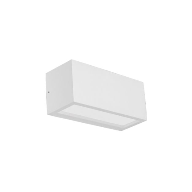 Century Italia Reverso - applique d'extérieur - 10 x 11 x 25 cm - IP65 - blanc