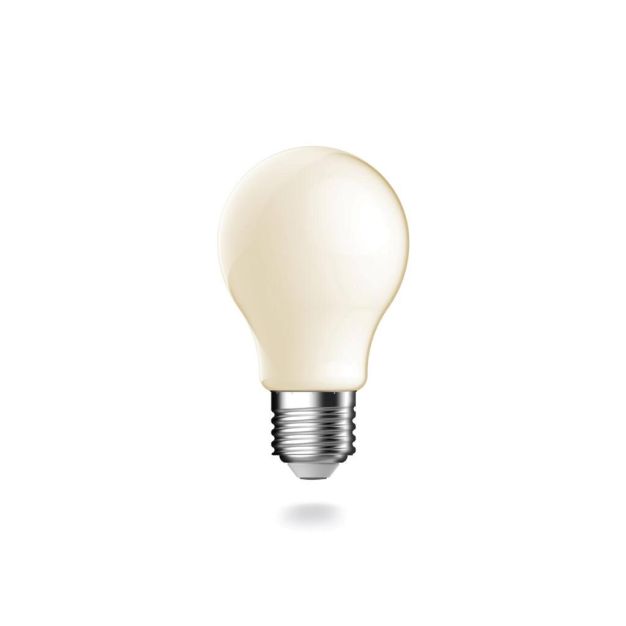 Nordlux Smart LED bulb - éclairage intelligent - Ø 6 x 10,4 cm - E27 - 4,7W - fonction de gradation et couleur de lumière réglable via l'appli - blanc.