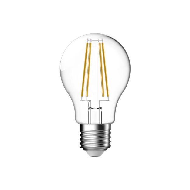 Nordlux Smart LED bulb - éclairage intelligent - Ø 6 x 10,4 cm - E27 - 4,7W - fonction de gradation et couleur de lumière réglable via l'app - transparent.