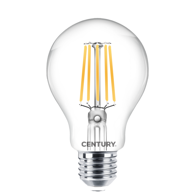 Century Italia Incanto - Ø 7,5 x 14 cm - E27 - 16W non-dimmable - 4000K - transparent