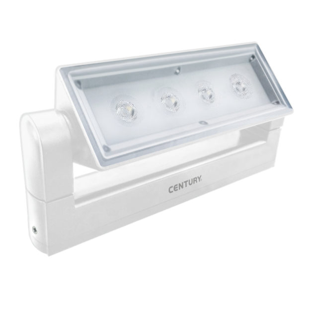 Century Italia Horienta - spot - 22,4 x 10,3 x 4,4 cm - 12W - IP54 - blanc