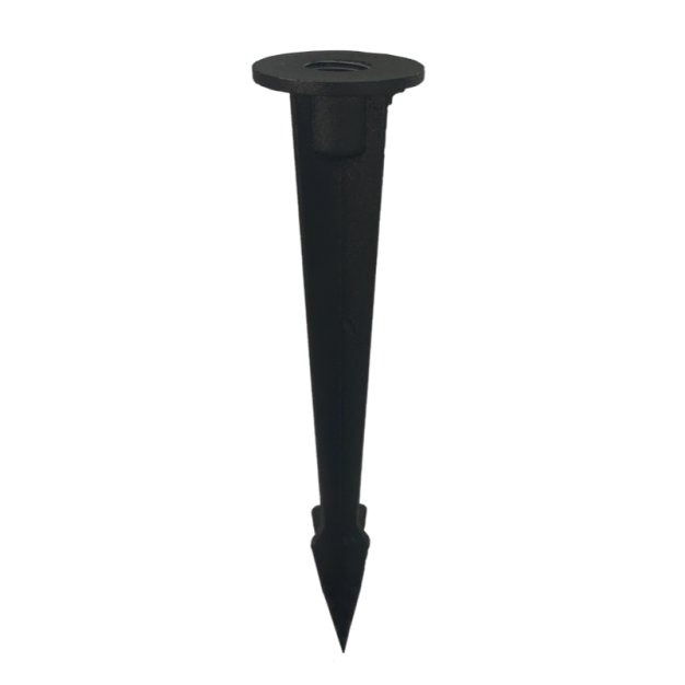 Century Italia Dobi - pointe pour spot au sol - Ø 4,4 x 20,6 cm - noir