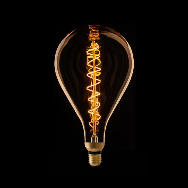 ETH Standard XXL Filament Spiral LED - E27 - 8W dimmable - 2200K - gold