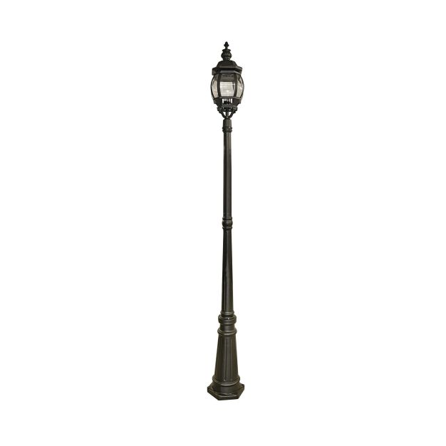 Searchlight Bel Aire - lampadaires - Ø 16 x 220,5 cm - IP23 - noir