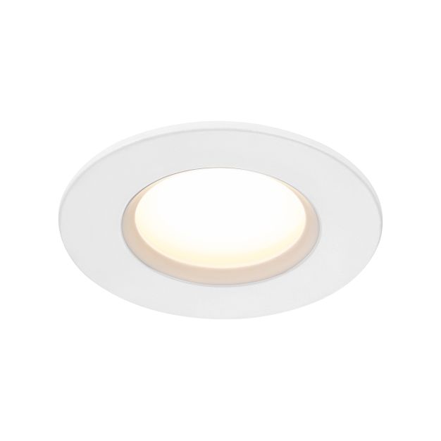 Nordlux Dorado - set de 3 - Ø 85 mm, Ø 72 mm encastrable - 5,5W LED dimmable incl. - IP65 - blanc