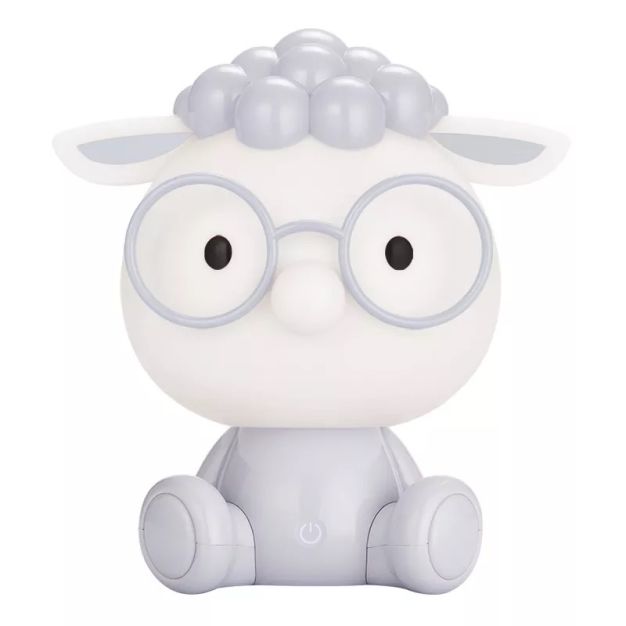 Zuma Line Animals Sheep - lampe de table - 27 x 28 cm - 3W dimmable LED incl - gris