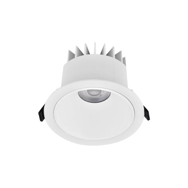 Nova Luce Brady - spot encastré - Ø 14 x 9 cm - Ø 130 mm encastré - 20W LED incl. - IP67- blanc