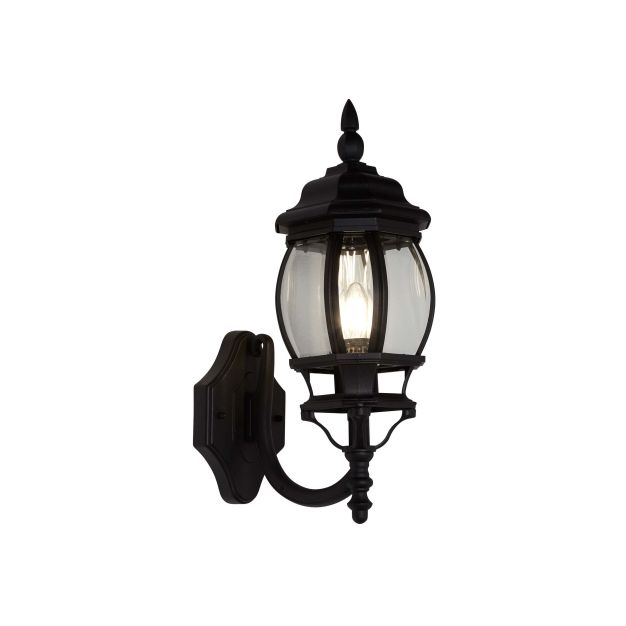 Searchlight Bel Aire - Applique d'extérieur - 16 x 45,5 cm - IP23 - noir