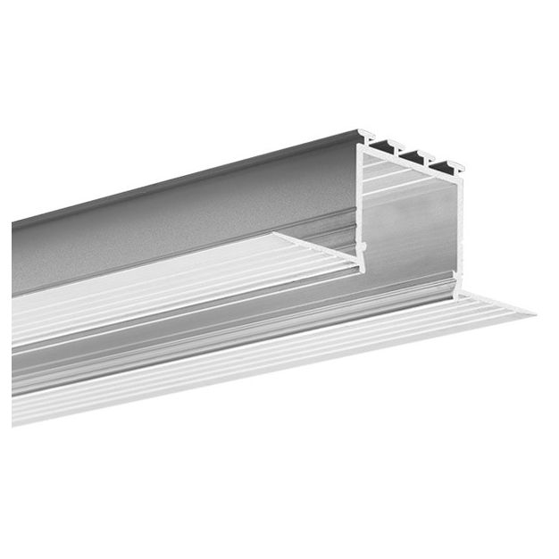 Klus KOZEL - Profilé LED - largeur de fenêtre 2,1cm - longueur 200cm - aluminium