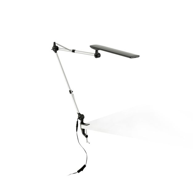 Faro Ito - lampe de bureau - 70 x 15 x 59 cm - 5W dimmable LED incl - noir mat