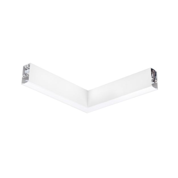 Nova Luce Dido - profilé lumineux linéaire - 34,5 x 3,8 x 7 cm - 20W LED incl. - blanc - couleur de lumière blanche