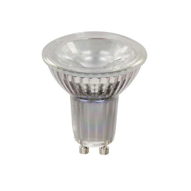 Lucide Spot LED - GU10 - 5W dimmable - 2700K - transparent