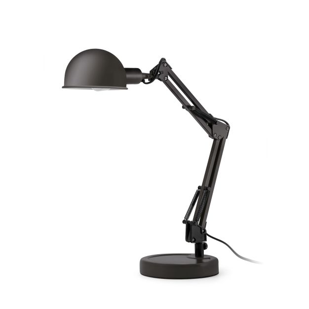 Faro Baobab - lampe de bureau - 34 x 16 x 49 cm - noir mat