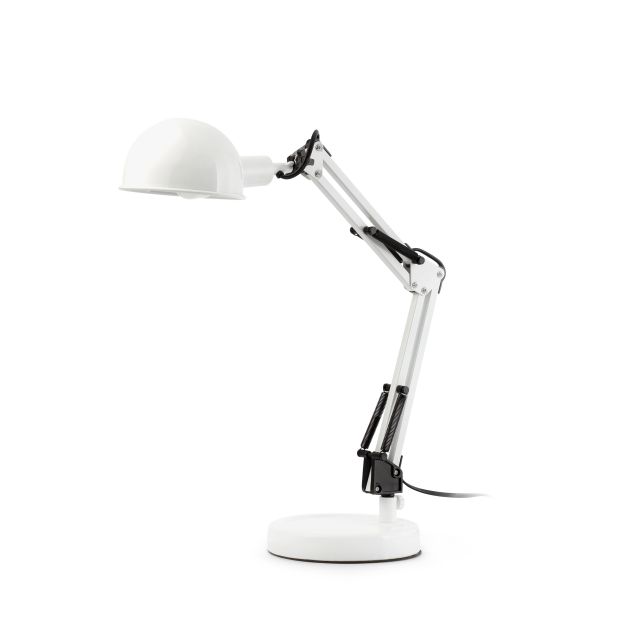 Faro Baobab - lampe de bureau - 34 x 16 x 49 cm - blanc mat