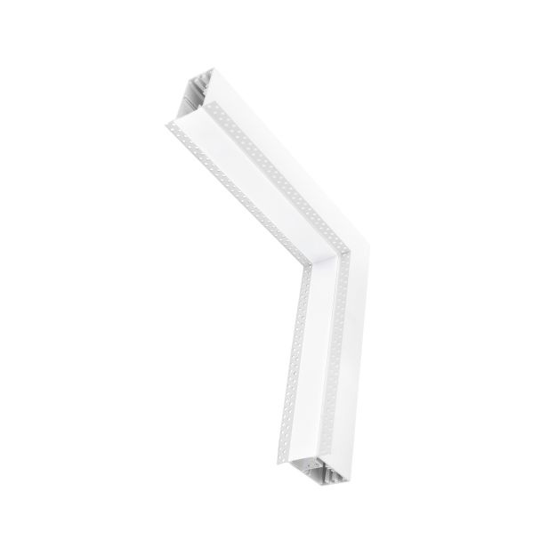 Nova Luce Gaga - profilé lumineux linéaire à encastrer - 34,5 x 3,8 x 7 cm - 20W LED incl. - blanc - couleur de lumière blanc chaud