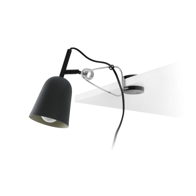 Faro Studio - lampe à pince - 9 x 30 x 14 cm - noir et crème