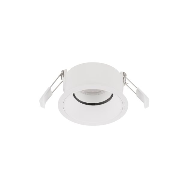 Nova Luce Reina - spot encastré - Ø 90 mm x 49 mm, encastré Ø 75 mm - blanc