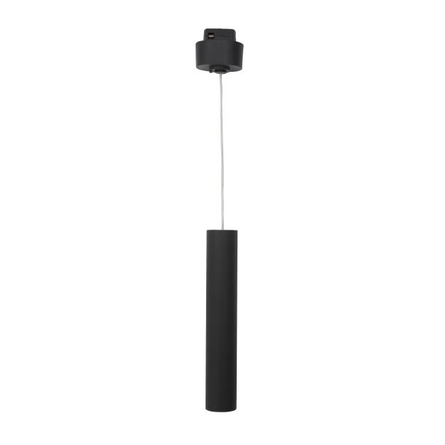 Nova Luce Jazz - lampe suspendue pour système de profilés magnétiques - Ø 3 x 150 cm - 10W LED incl. - noir - couleur de lumière blanc chaud