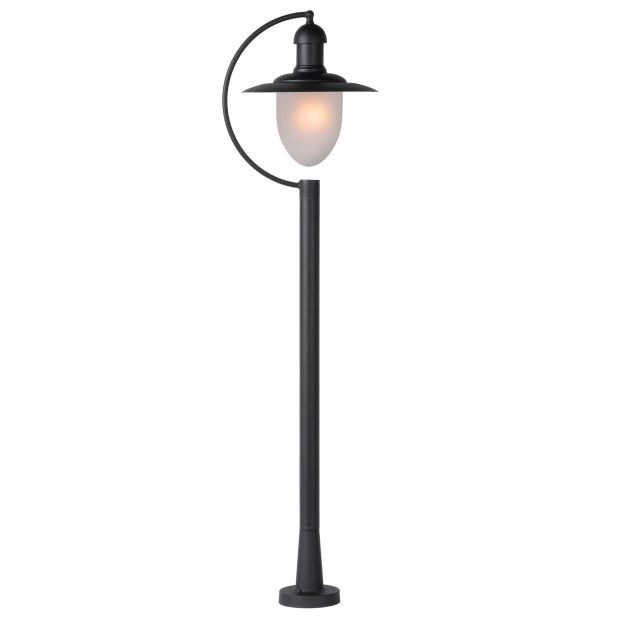 Lucide Aruba - lampe de jardin - 25 x 28,5 x 110 cm - IP44 - noir