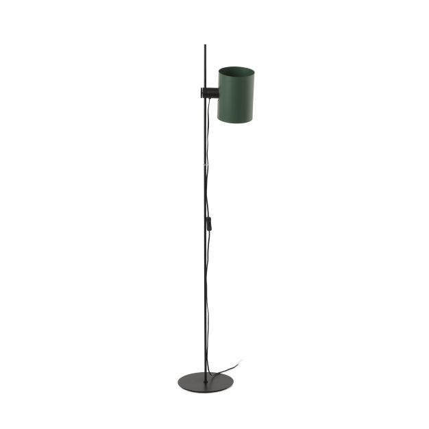 Faro Guadalupe - lampadaire - 150 cm - noir et vert