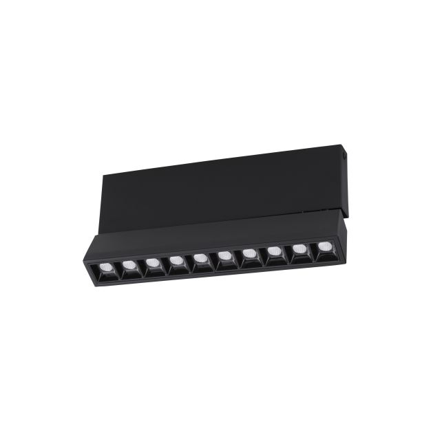 Nova Luce Pad - plafonnier - 27,5 x 4 x 12,2 cm - 15W LED incl. - noir